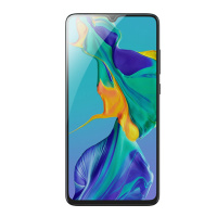 倍思钢化膜适用于华为P30钢化膜 P30全屏覆盖高清全玻璃手机膜 曲面防爆非水凝保护贴膜防指纹