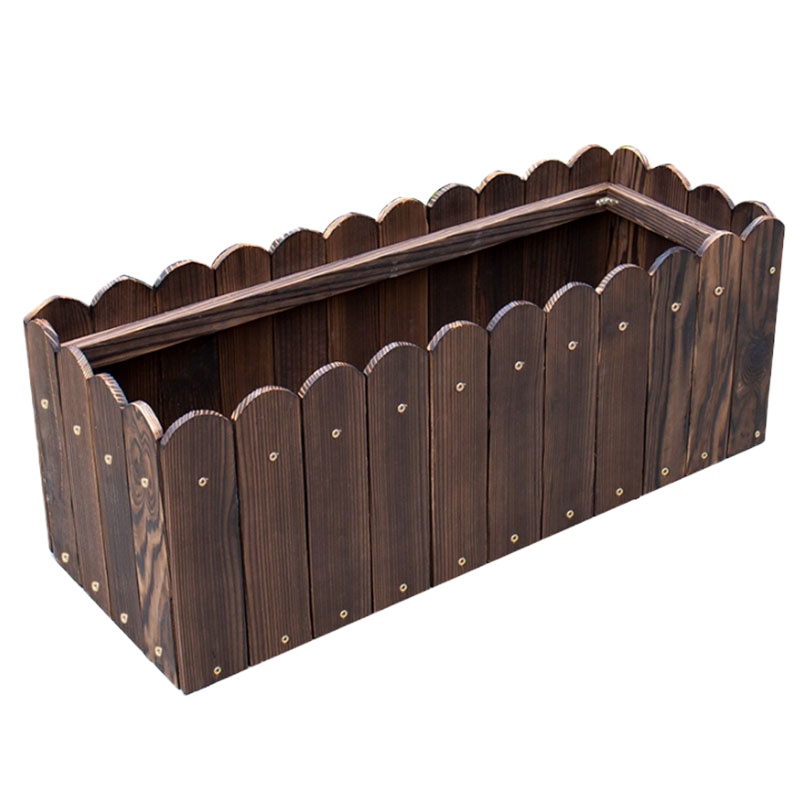 智美致家特大长方形种植箱花盆300*200mm