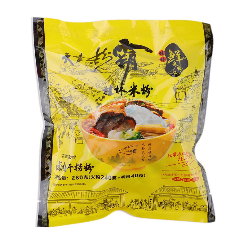 天嗦粉霸桂林米粉 280g×12袋装免煮卤肉干捞粉 桂林市的纯正味道米粉米线 280g* 免煮型速食米粉
