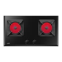 华帝(vatti)3.5KW火力燃气灶天然气3代聚能灶1000℃双眼灶嵌入式钢化玻璃熄火保护一级能效节能i10045B