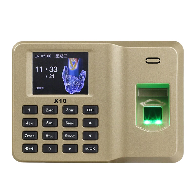 ZKTeco/熵基科技 X10 指纹打卡机 免软件指纹考勤机