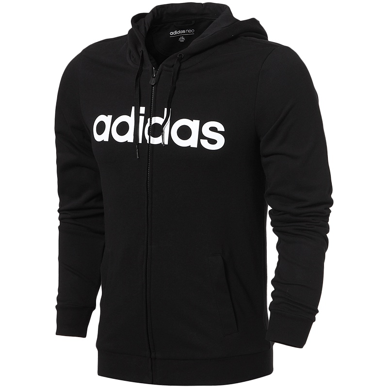 adidas阿迪达斯NEO男子夹克外套运动服CD3182 3XL 黑色