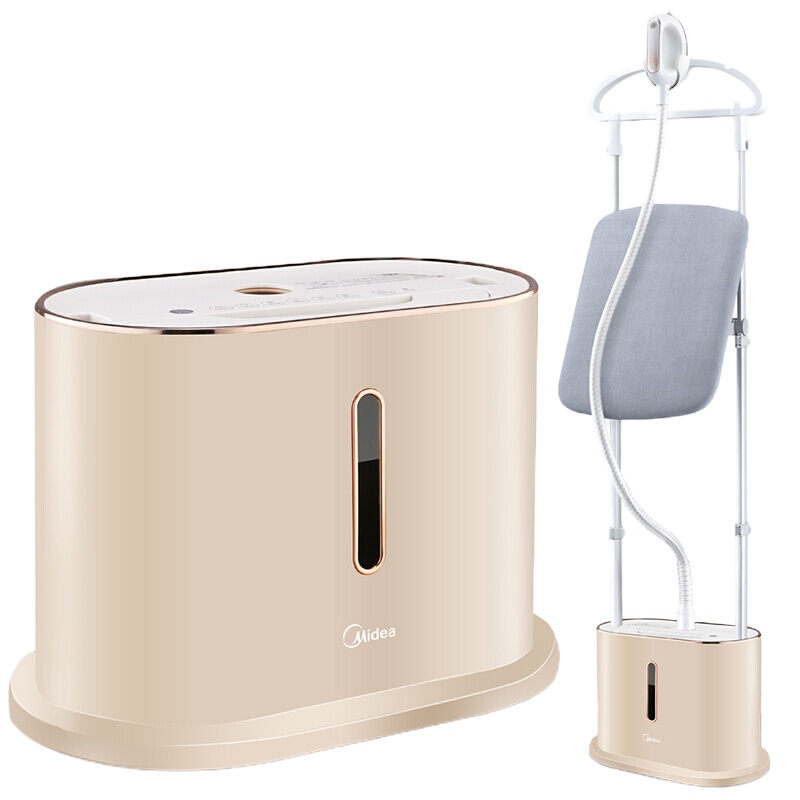 美的(Midea)2L 双杆RS 可卧可立蒸汽挂烫机 家用手持/挂式电熨斗 白色