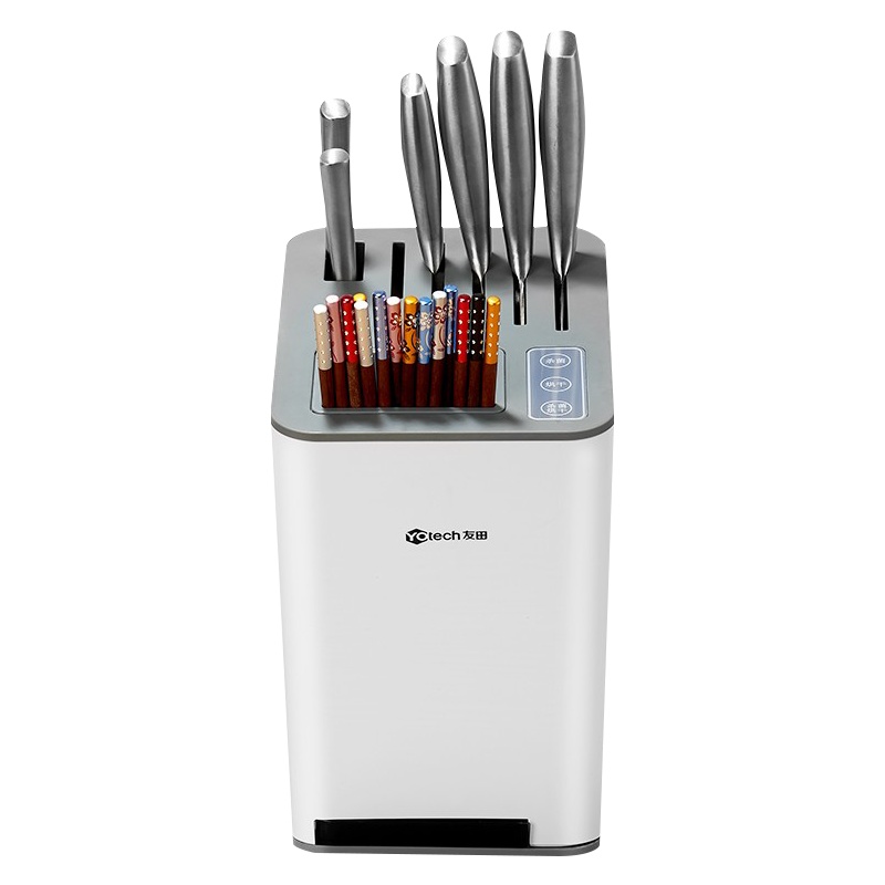 友田(YOUTIAN)刀筷消毒机智能消毒刀架烘干机刀具消毒器砧板菜板筷子家用小型紫外线刀筷架