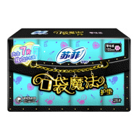 苏菲卫生巾护垫口袋魔法森呼吸护垫28片/包小包装