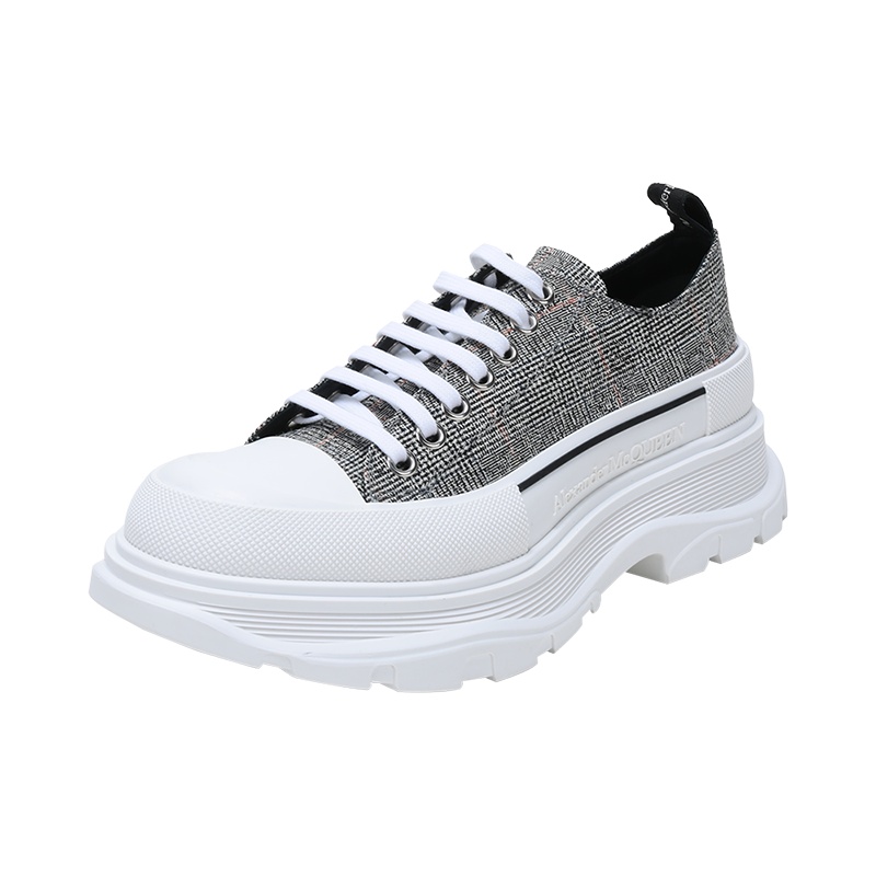 亚历山大·麦昆 ALEXANDER MCQUEEN 男士 织物系带休闲运动鞋厚底鞋652757 W4PE1