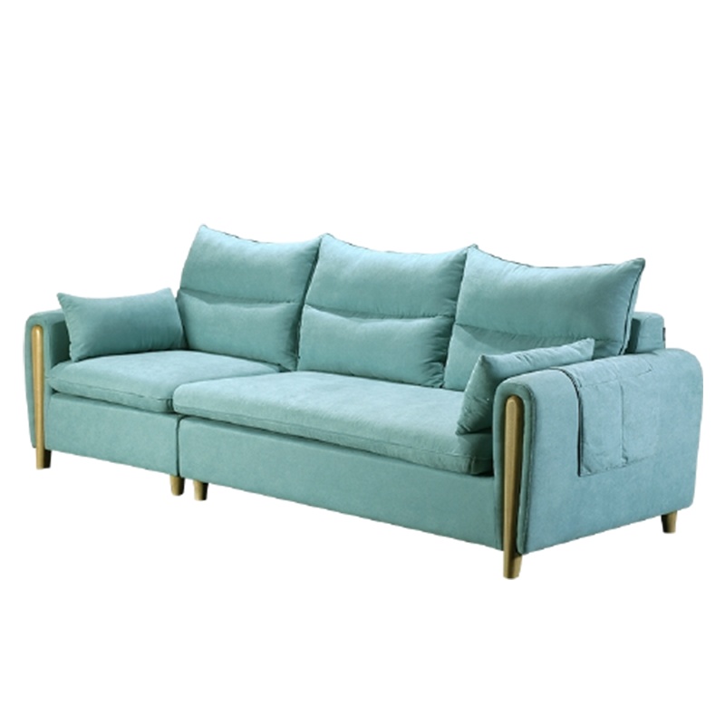 左右沙发布艺简约现代客厅符象小户型沙发北欧沙发DZY6011