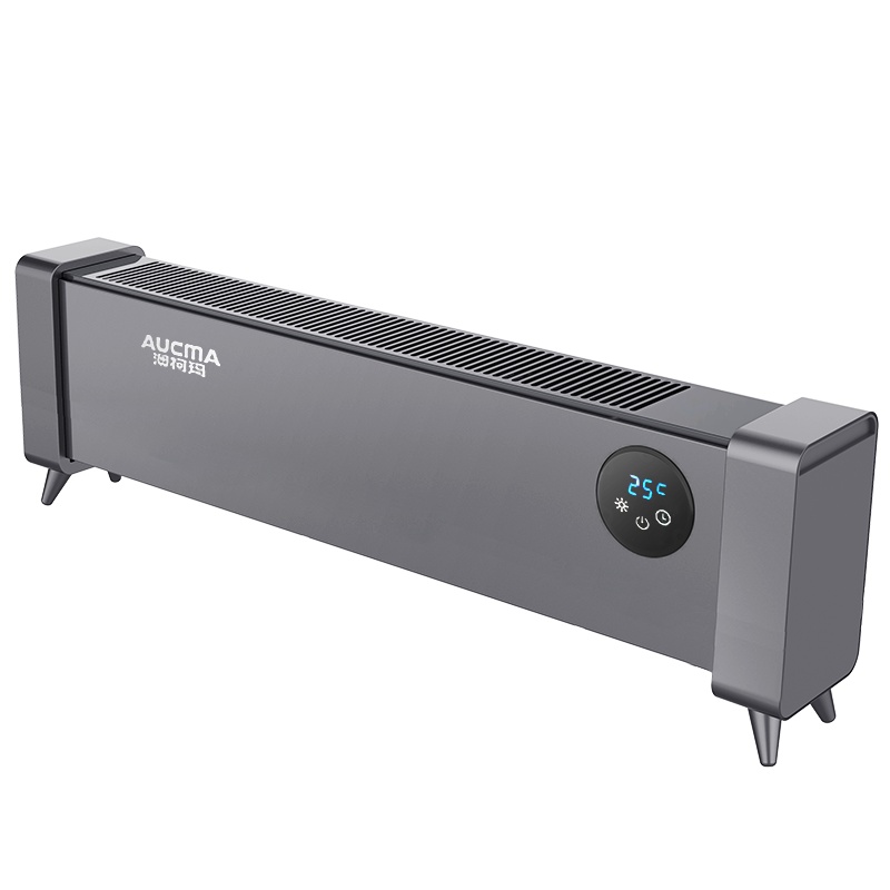 澳柯玛(AUCMA) 踢脚线取暖器卧室客厅办公室双核铝翅发热 遥控触控操作 IPX4级防水 自动熄屏NH22R02(Y)