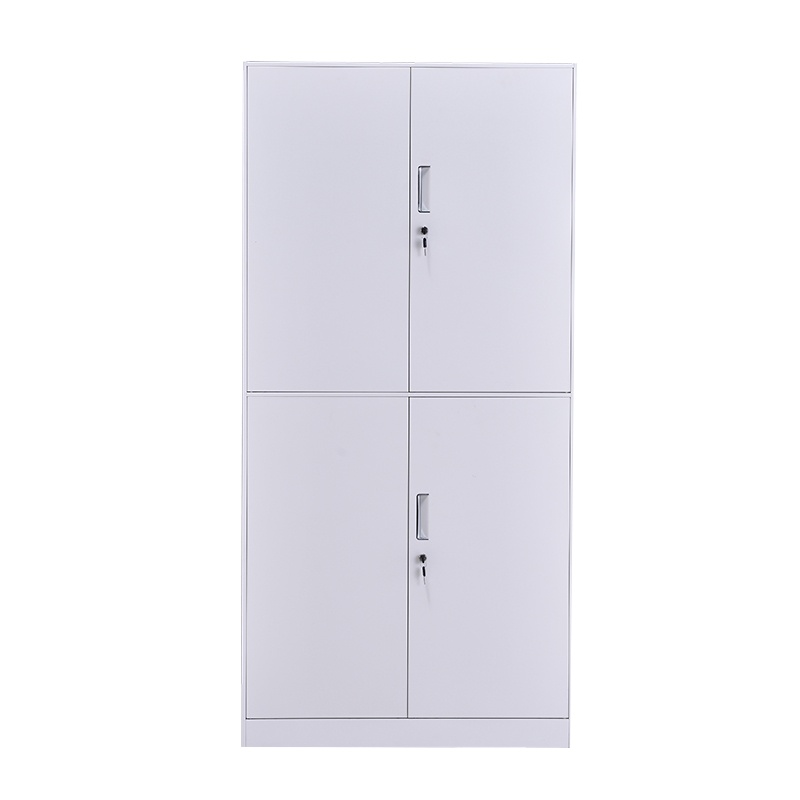 永格文件柜办公柜钢制铁皮柜资料柜档案柜储物柜双节文件柜通双节