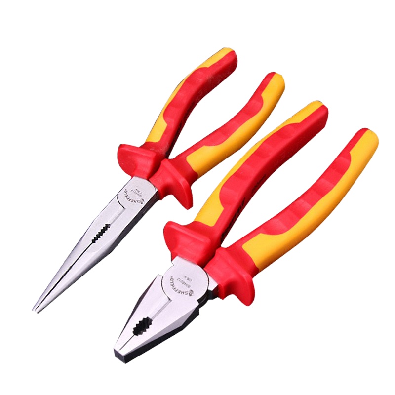 钢盾 绝缘斜嘴钳8" S046016