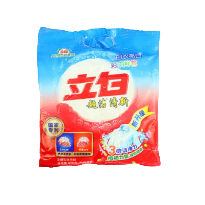 立白超洁清新洗衣粉 408g-