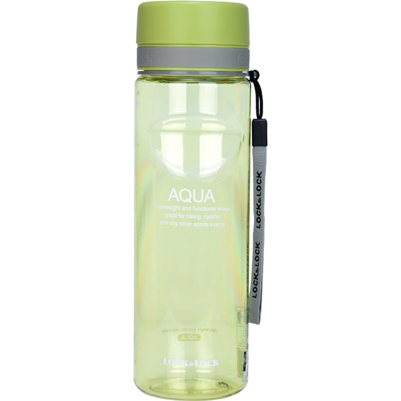 乐扣乐扣(Lock&Lock)水杯 夏天便携随手杯塑料杯随手杯 大容量运动学生茶杯