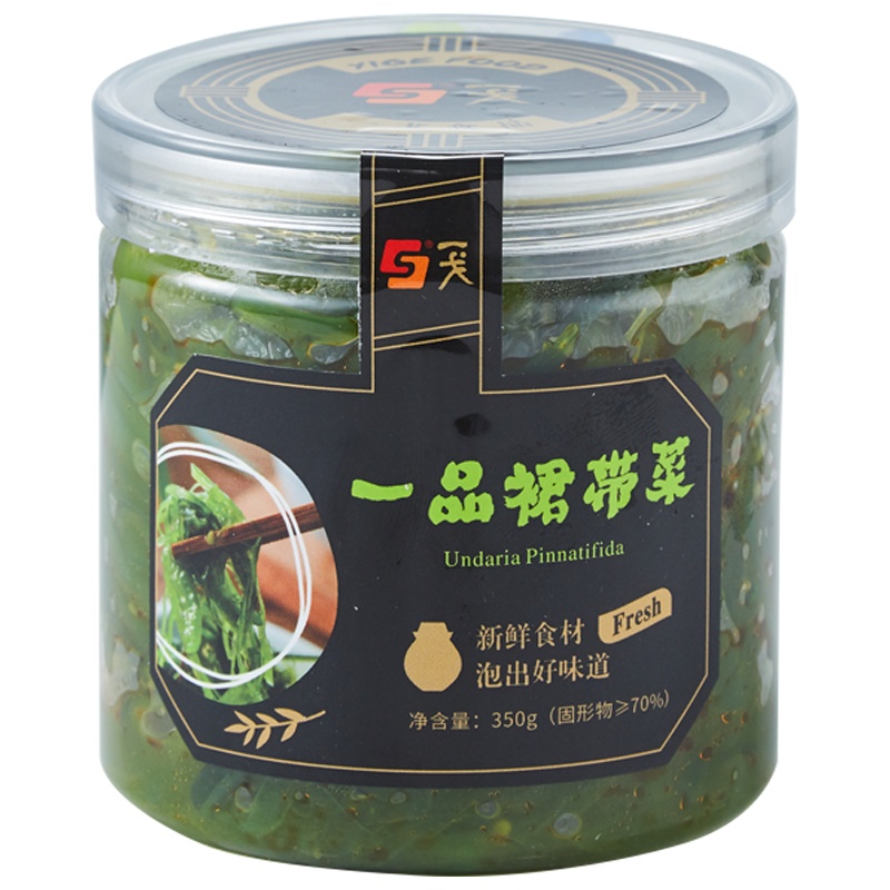 江南美食 一品裙带菜330g 开罐即食 酱菜小菜咸菜下饭菜腌菜泡菜