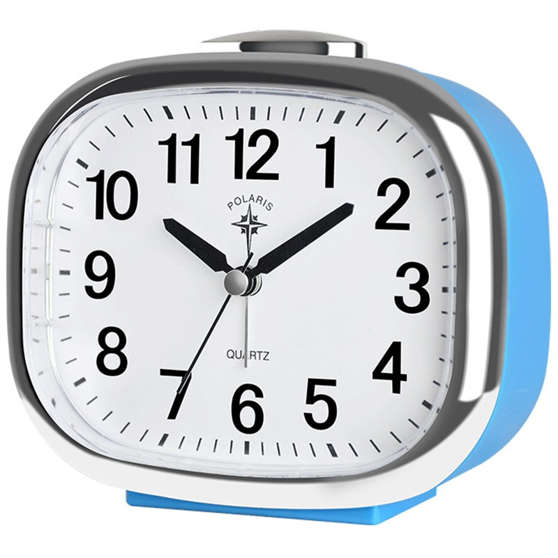 北极星(POLARIS)闹钟静音闹铃学生用儿童小闹钟电子夜光钟表床头钟卧室可爱创意卡通迷你闹表时尚座钟