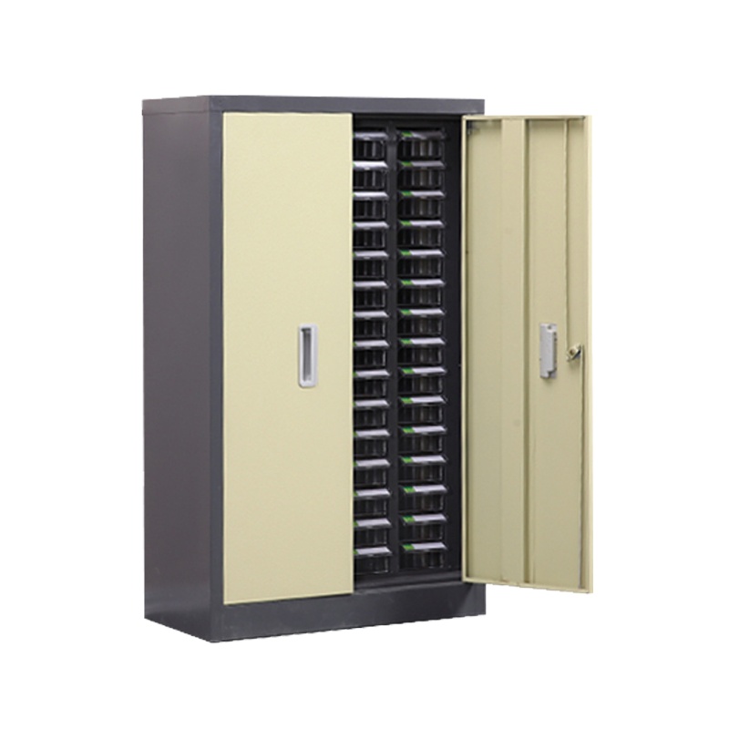 臻远零件柜抽屉式工具柜 60抽透明带门小号