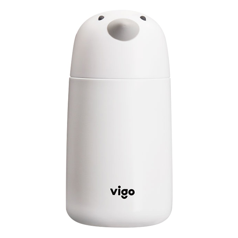 魅果(vigo)保温杯男女学生情侣可爱儿童水杯不锈钢保温保冷杯 欢乐鸟系列350ml