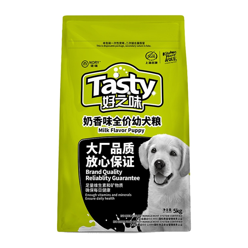 比瑞吉旗下好之味狗粮奶香幼犬粮5kg