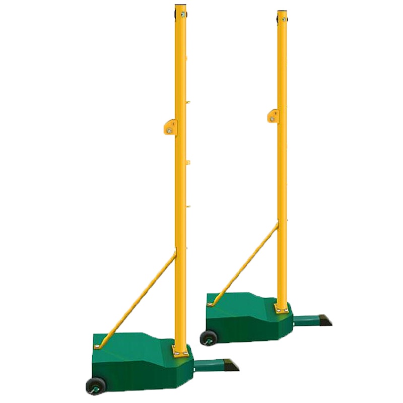 羽毛球柱 羽毛球网架 便携式 空箱可移动标准羽毛球网柱