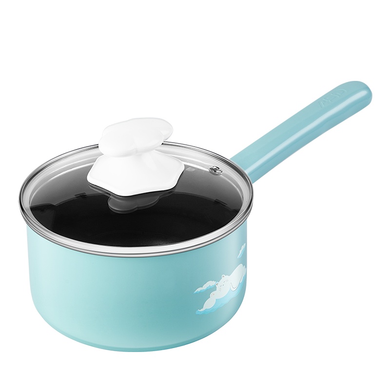 爱仕达锅具NL16A15WG-D 小奶锅不粘锅家用 热奶锅煮面泡面锅汤锅 明火通用