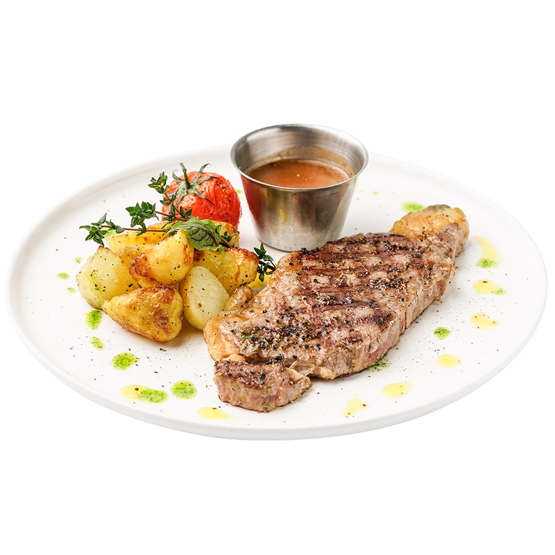 酣畅澳洲家庭整切西冷牛排套餐团购150g*6片 家用新鲜进口整块牛肉