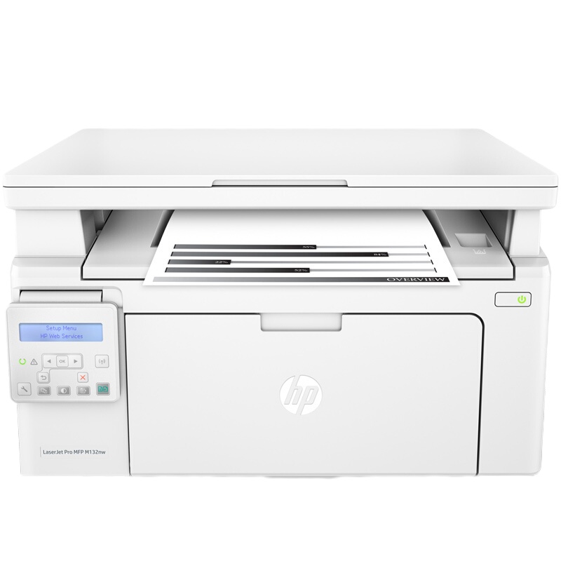 惠普(HP)LaserJet M132nw/M132snw/M132a/M132fn/M132fp/M132fw 黑白激光一体机 多功能打印机(打印、复印、扫描