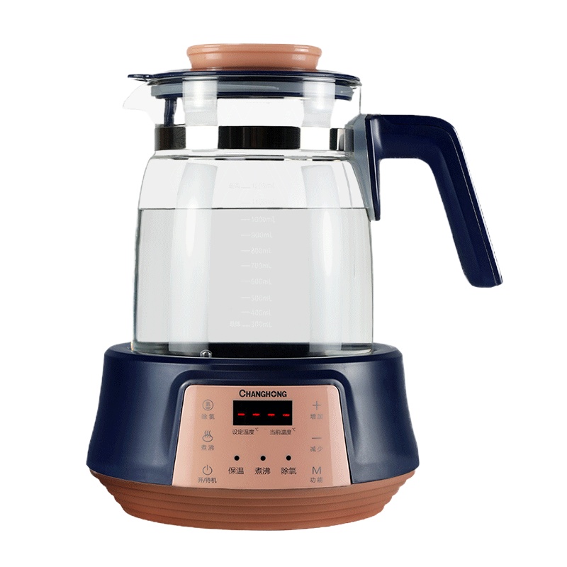 长虹(CHANGHONG)养生壶1.2L智能恒温调奶器 316不锈钢 家用煮花茶烧水壶温奶器YJR-CWTN69/B