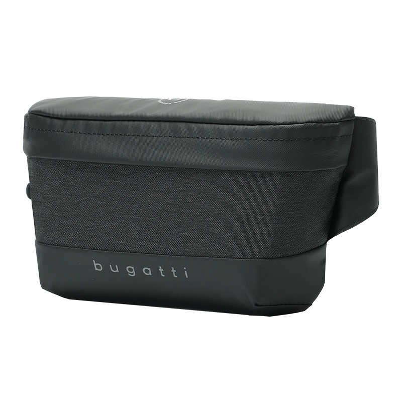 bugatti男士商务休闲新款腰包简约轻便户外多功能手机包便携健身上下班通勤工作出差男包