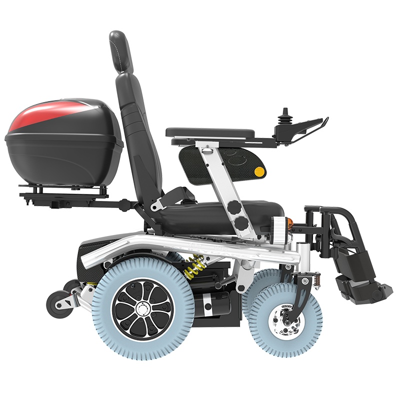 伊凯越野型电动轮椅智能全自动残疾人户外室外老年人四轮代步车旅版EPW61-69