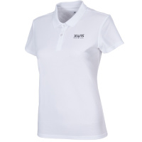 特步短袖T恤女2022春夏新款速干透气上衣翻领休闲体恤女装POLO衫运动T恤