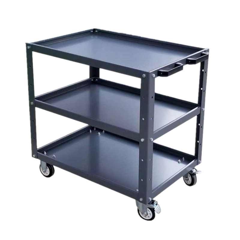定制重型移动工具车 三层