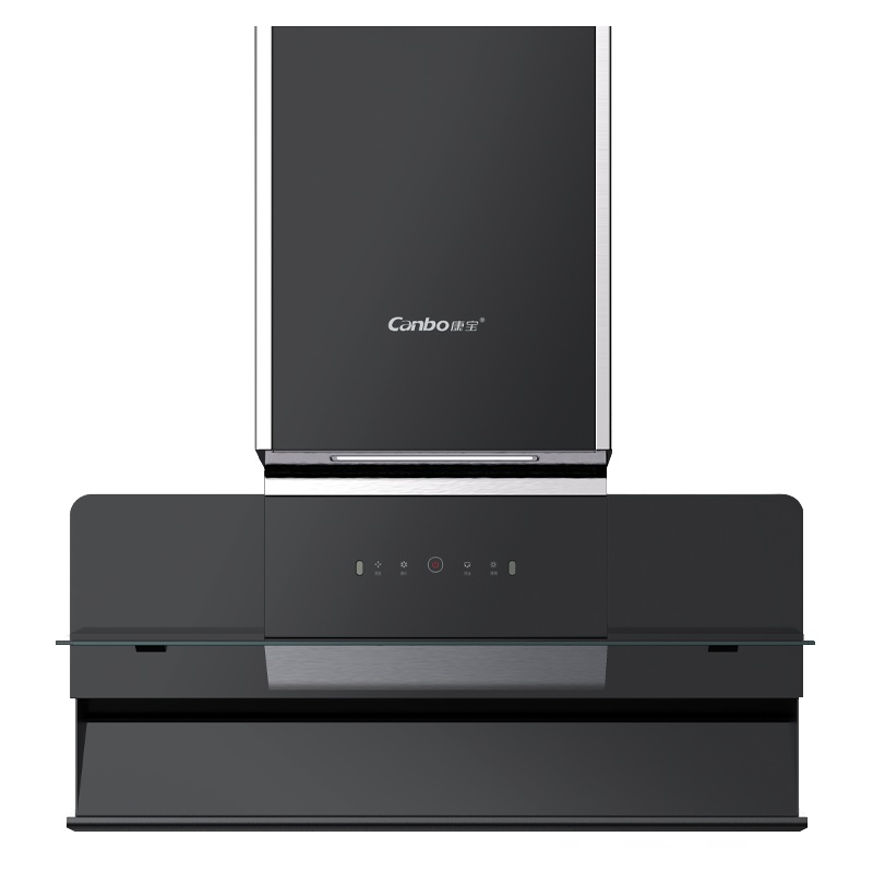 康宝(Canbo)自动升降抽油烟机家用侧吸式 自动清洗 厨房大吸力低位潜吸 脱排吸油烟机 CXW-280-BE108