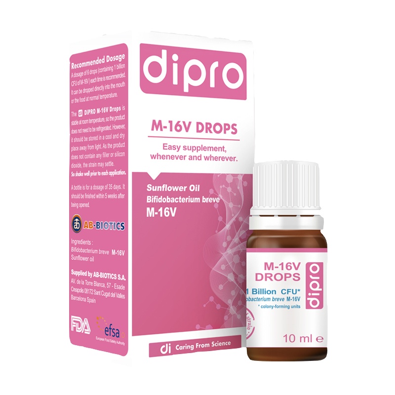 dipro迪辅乐益生菌m16v短双歧杆菌婴幼儿新生宝宝童调肠胃理滴剂