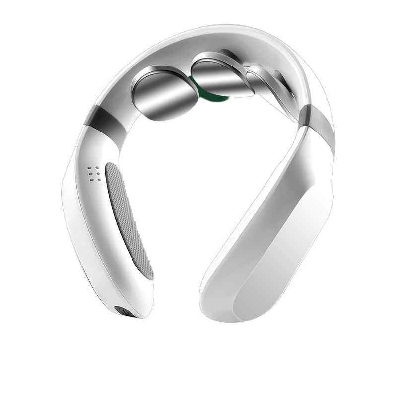 和正(HEZHENG)颈椎按摩仪颈部按摩器低频脉冲颈部仪 语音提示热敷振动护颈器充电便携HZ-JZA-1