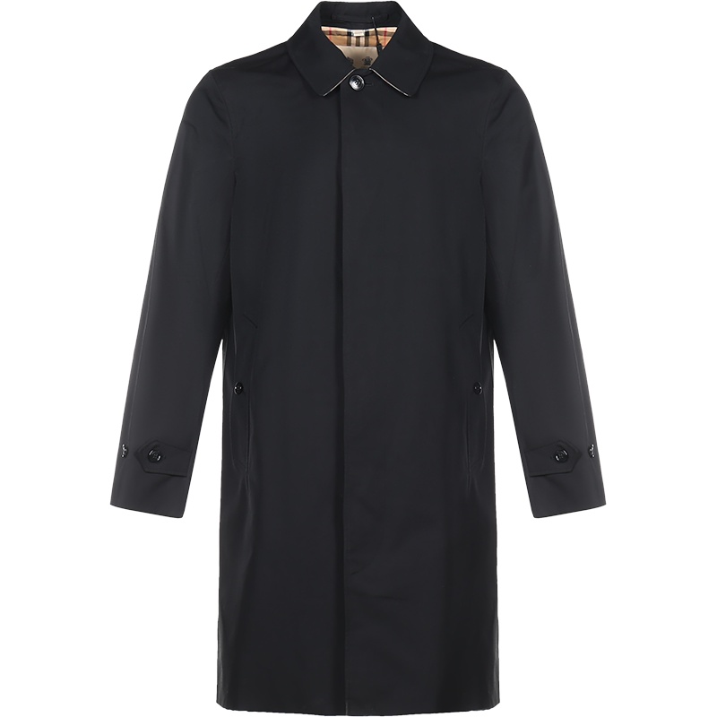 BURBERRY 博柏利 男款 棉质皮姆利科版型Heritage大衣风衣外套 80190461