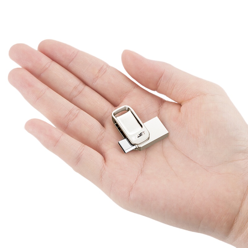 iDiskk忆捷(EAGET)128GB Type-C USB3.1 手机U盘 CU31 高速全金属双接口 安卓手机电脑