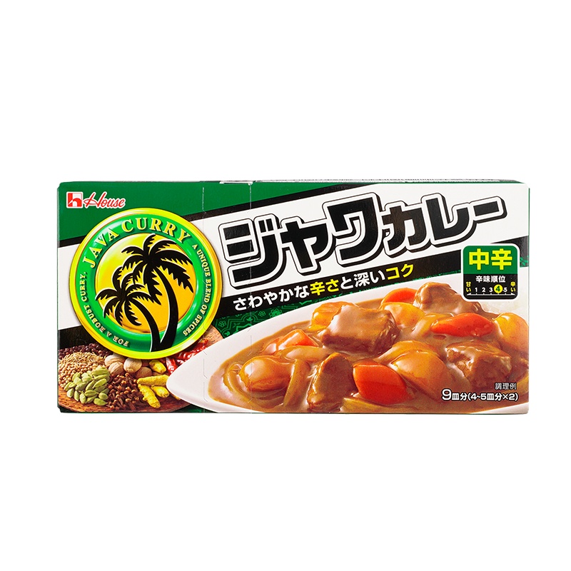 好侍嘉华咖喱调味料(微辣)日本进口拌饭汤料酱料185g