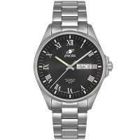 英纳格(ENICAR)蓝牌系列时尚简约休闲商务钢带自动机械男士手表168/50/355aB