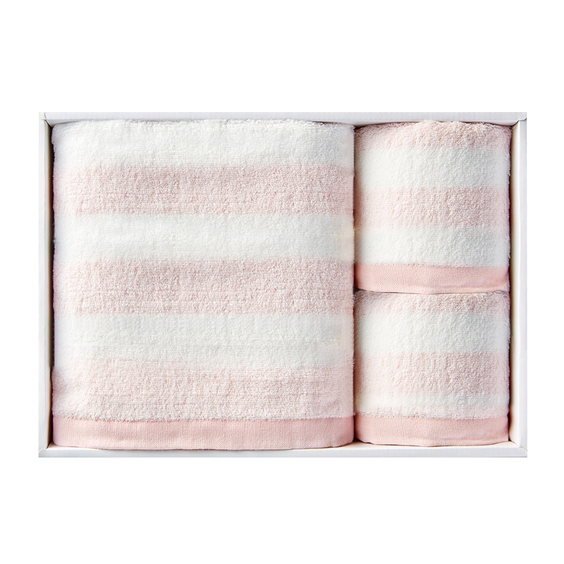 毛巾浴巾礼盒套装 XTL184 (毛巾*2,浴巾*1) (条)