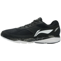 【自营】李宁云2代跑步系列网面 超轻 反弹男鞋 低帮跑步鞋ARHK007-4 黑色