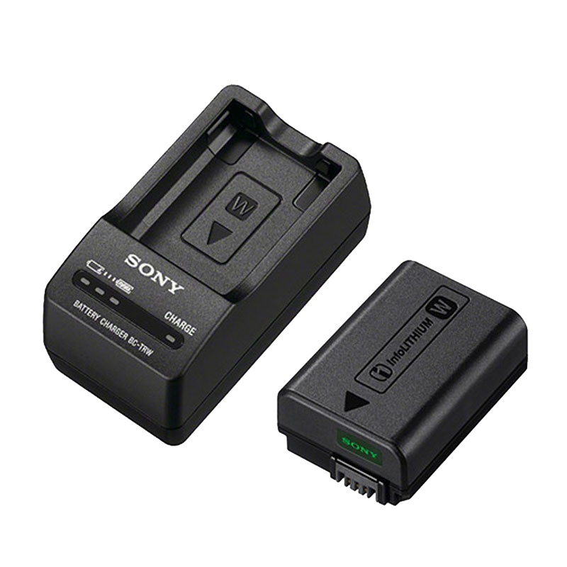 索尼(SONY) ACC-TRW 原装数码相机充电器电池套装 适用于索尼微单相机 A6500 A6300 A6000
