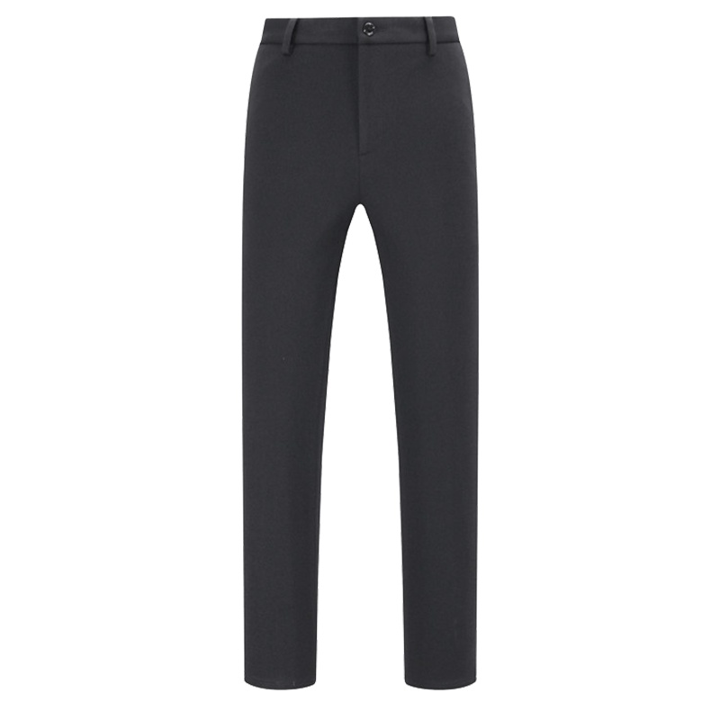 Youngor/雅戈尔男装商务休闲天丝面料修身剪裁优雅素色藏青裤子047FWY