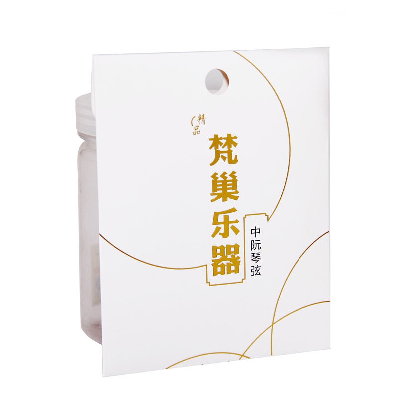 梵巢 中阮琴弦 舞台演奏 初学用 乐器配件 钢丝 缠绕 1 2 3 4号弦 4根/套