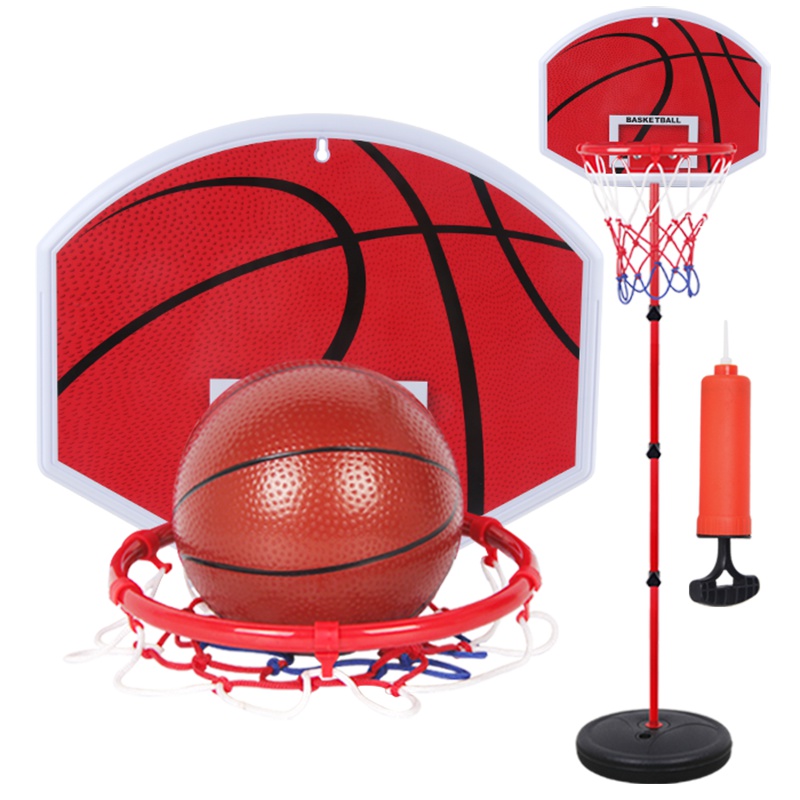 勾勾手 儿童篮球架户外玩具 室内外健身投篮架 可升降儿童篮球架 宝宝玩具篮球框 2.1米篮球架+2球