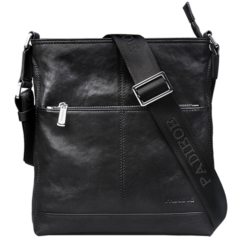 【顺丰配送】男士单肩包斜挎包男单肩包大容量男式挎包单肩包男士休闲包包真皮单肩包男包单肩包男潮TNB170459-4H