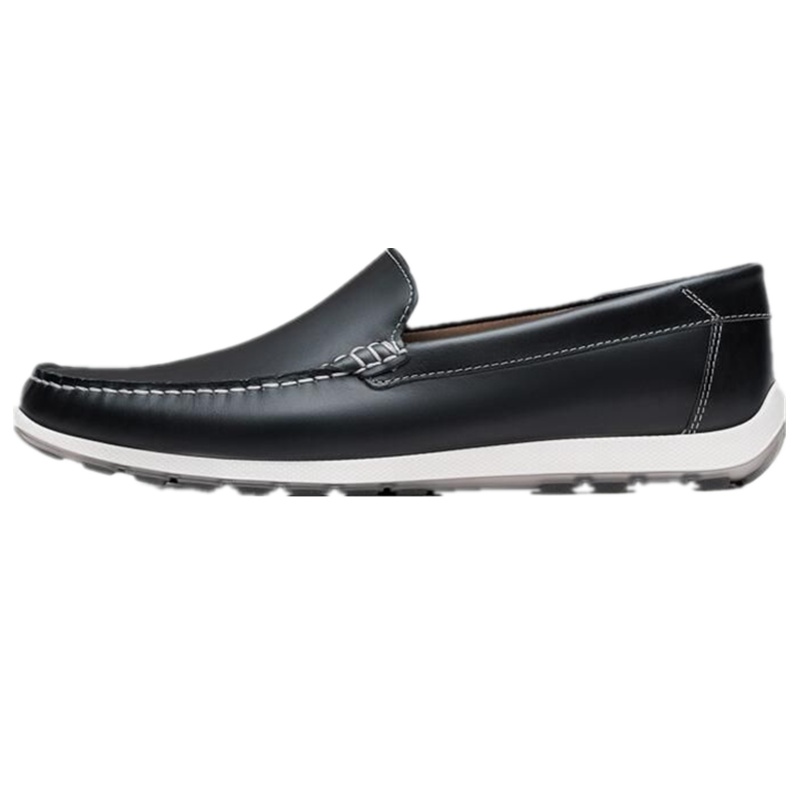 ECCO爱步男鞋2020新款舒适一脚蹬商务休闲懒人鞋乐福鞋660404