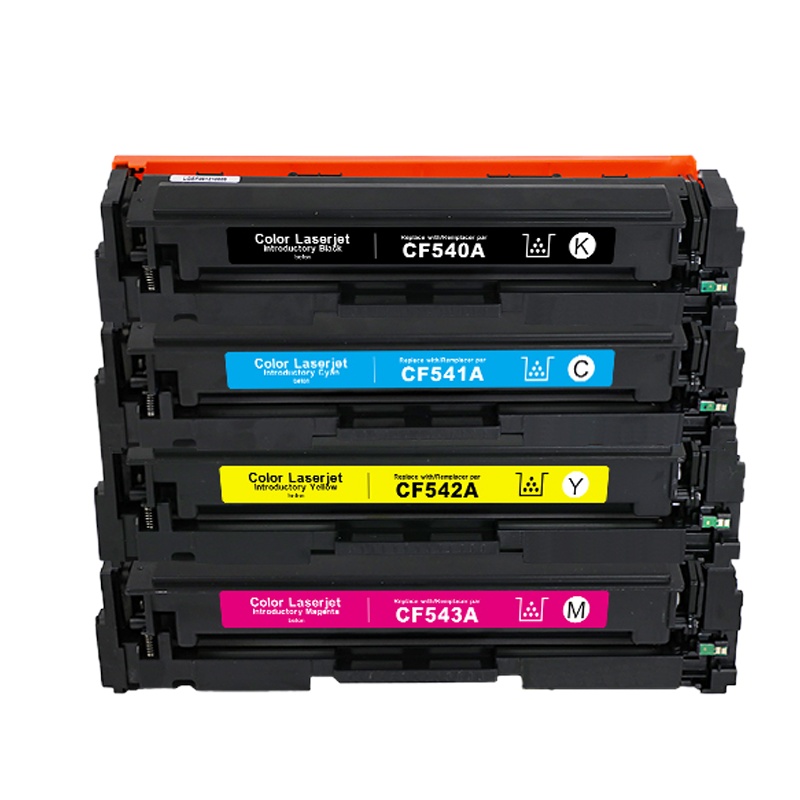 国际CF540A四色硒鼓套装HP203A(适用惠普M281/M254/港版M280墨粉盒国外版机器/203a)