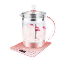 九阳(Joyoung) 养生壶 家用保温高硼硅玻璃智能预约煮茶器 K15-D05 粉色