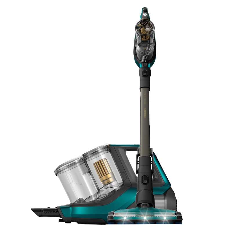 飞利浦(Philips) 吸尘器 强劲吸力无线手持两用吸尘器吸尘湿拖一体干湿三合一除螨功能吸尘机 XC8149/81