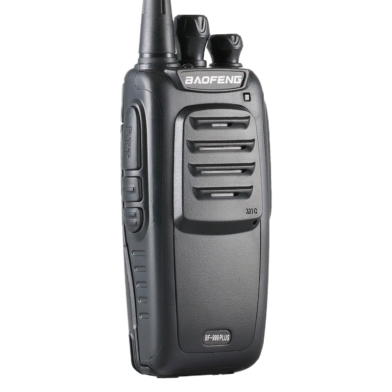 宝锋(BAOFENG) 999PLUS商用民用手持对讲机 专业手台 大功率黑色+耳机