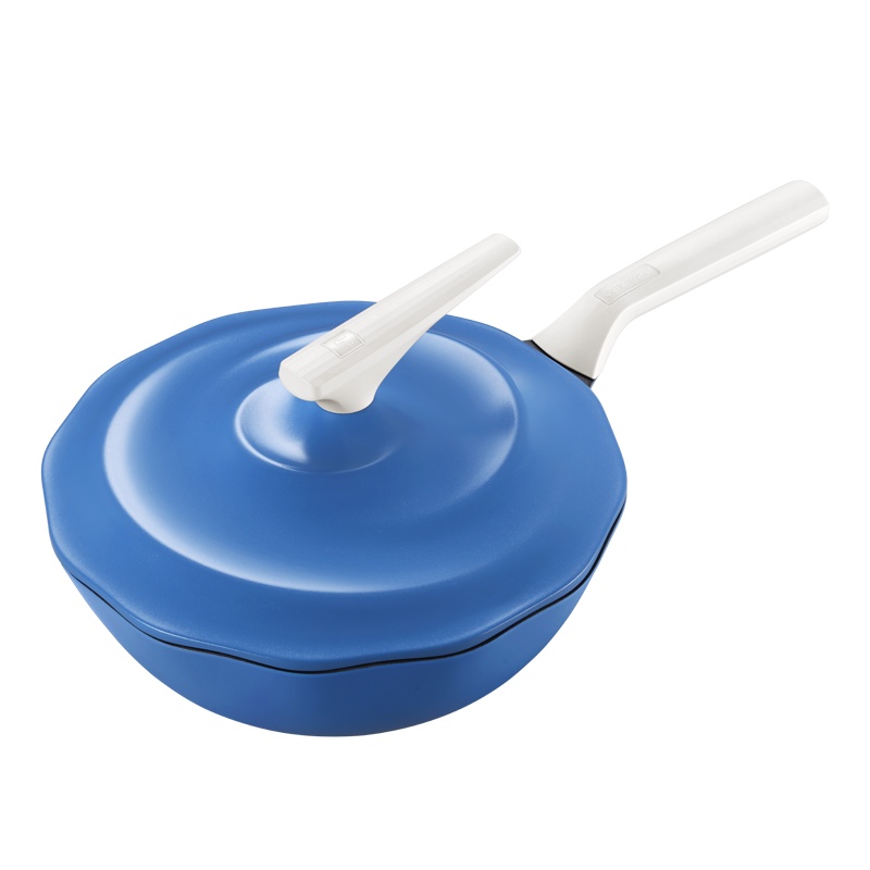 卡特马克海浪锅不粘锅高颜值网红海浪不粘炒锅炒菜锅电磁炉燃气灶适用